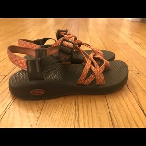 Chaco Z/Cloud X Double Strap Toe Sandals W9 Hiking